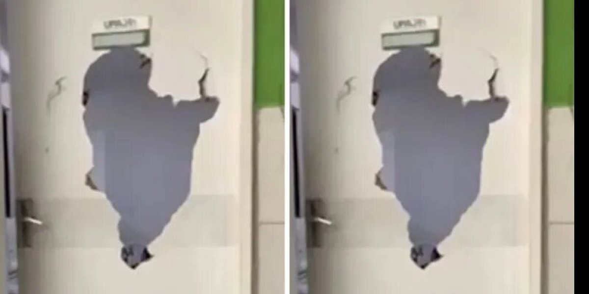 Homem quebra porta de consultorio da UPA em Juazeiro após demora no atendimento