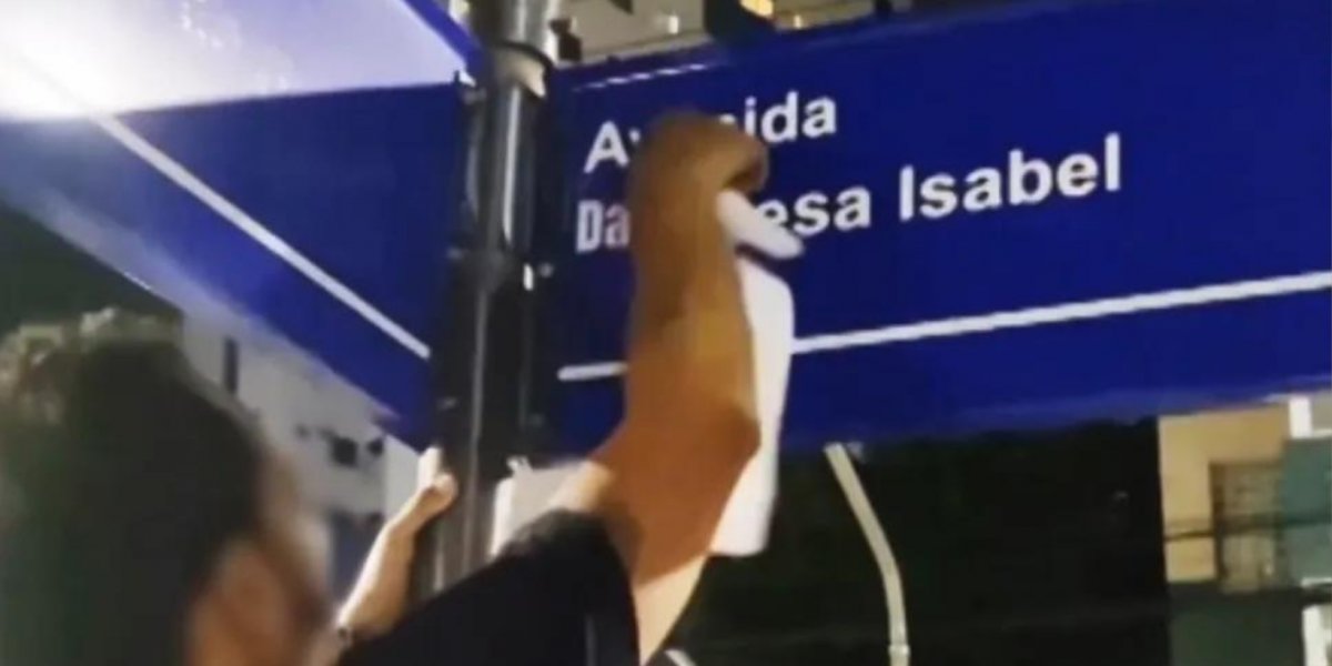 Homens mudam nome da Av. Princesa Isabel, em Salvador, para Dandara dos Palmares