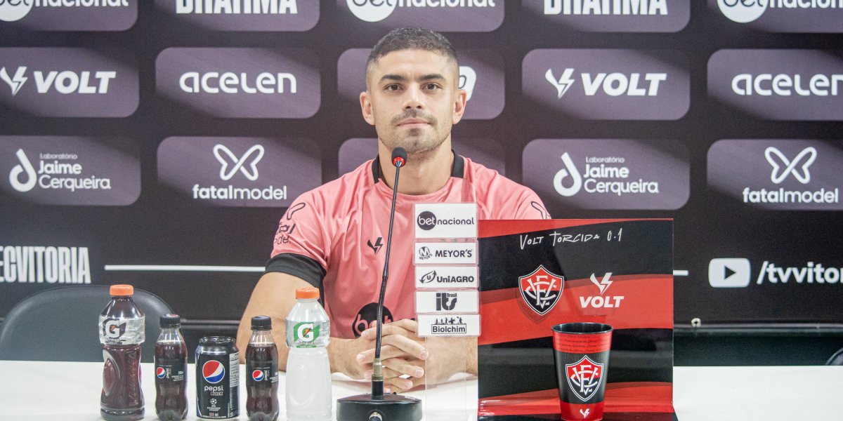 De volta ao time tiular? Gegê projeta próximo duelo do Vitória na Série B