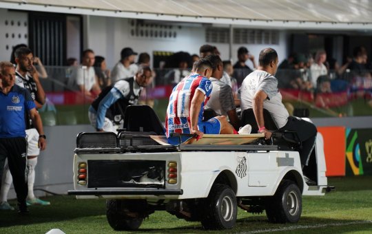 Bahia: Yago entra no segundo tempo, mas sente e deixa o campo após 5 minutos