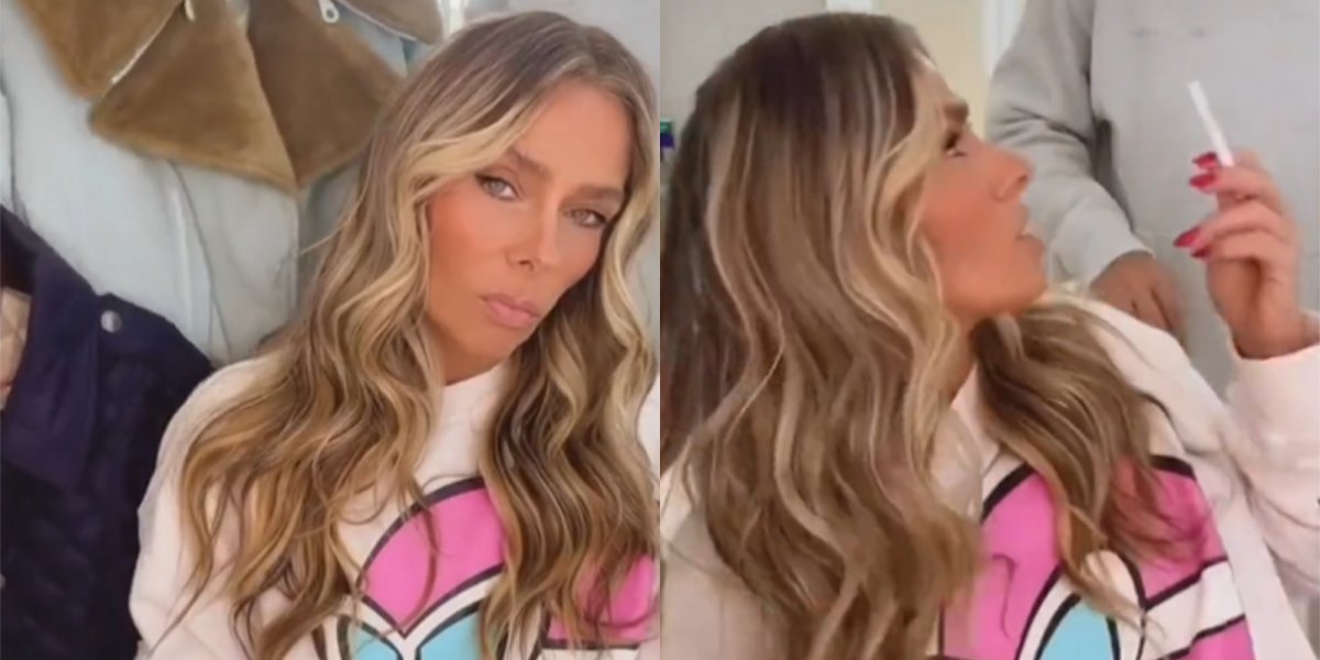 Adriane Galisteu brinca com a fala de Roberto Justus sobre motivos da separação