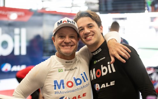 Pai e filho, Rubinho e Dudu Barrichello correm juntos novamente na Stock Car