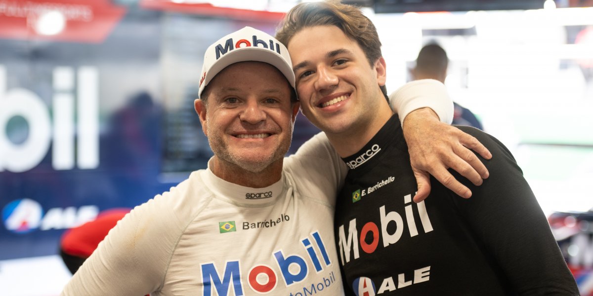 Pai e filho, Rubinho e Dudu Barrichello correm juntos novamente na Stock Car