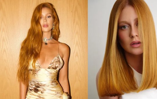Marina Ruy Barbosa muda o visual para viver nova personagem