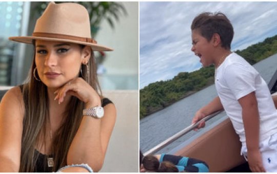 Henry, primogênito de Simone Mendes, impressiona ao cantar nova música da mãe