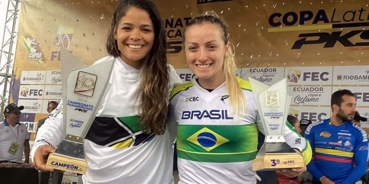 Paola Reis garante vaga olímpica ao Brasil no ciclismo BMX feminino