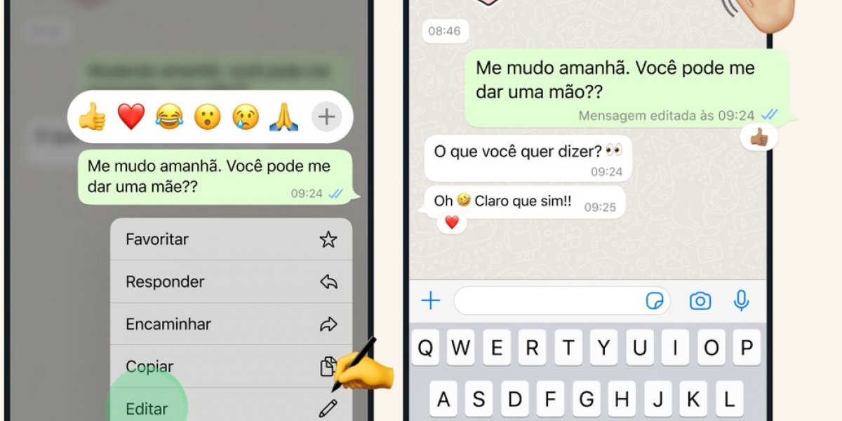 WhatsApp anuncia opção de editar mensagens; confira