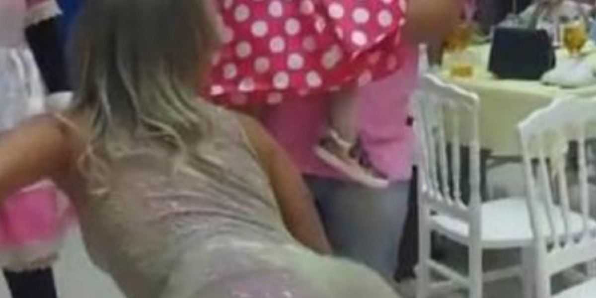Mulher rebate críticas por dançar funk na festa de 1 ano da filha: "Corpo é meu"