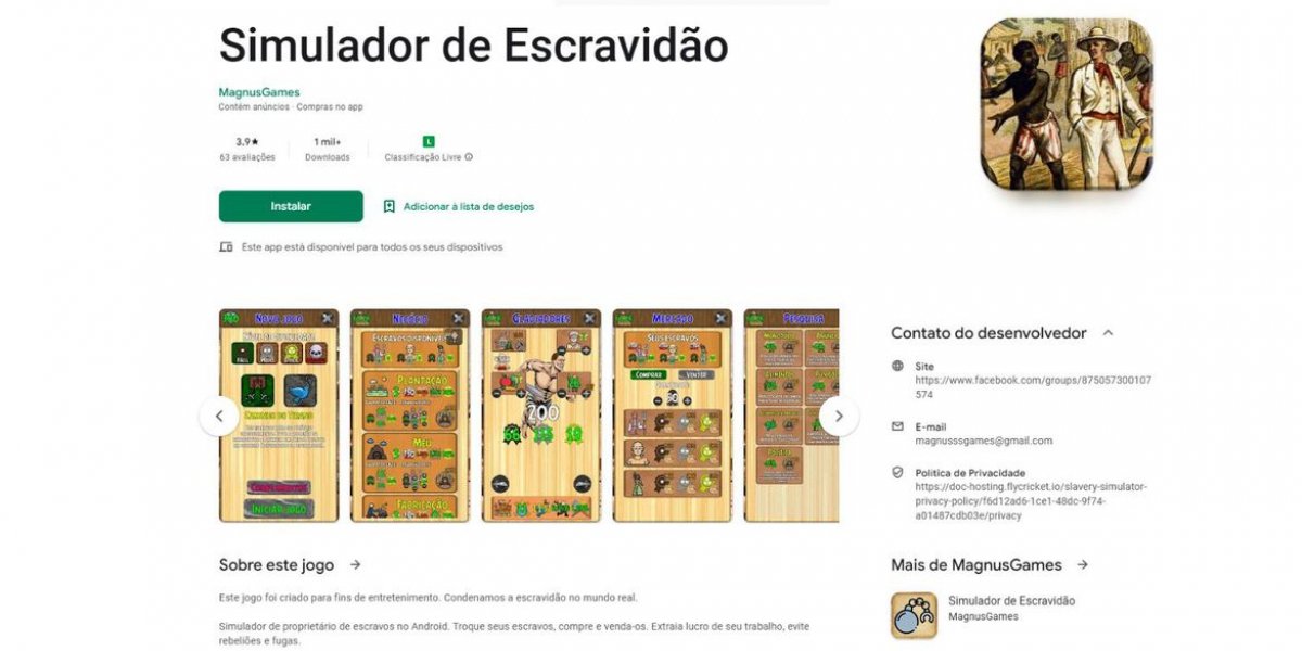 MPF e MPSP vão investigar aplicativo simulador de escravidão