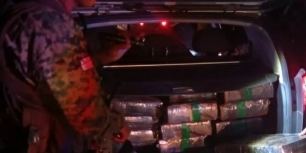 Quatro pessoas são presas com 256 quilos de maconha em Formosa do Rio Preto