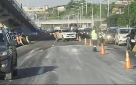 Família suspeita que argamassa tenha causado acidente com morte de pai e filha