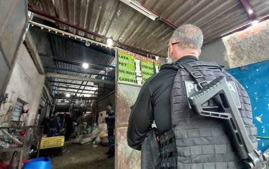 Polícia apreende meia tonelada de fios de cobre na Fazenda Grande do Retiro
