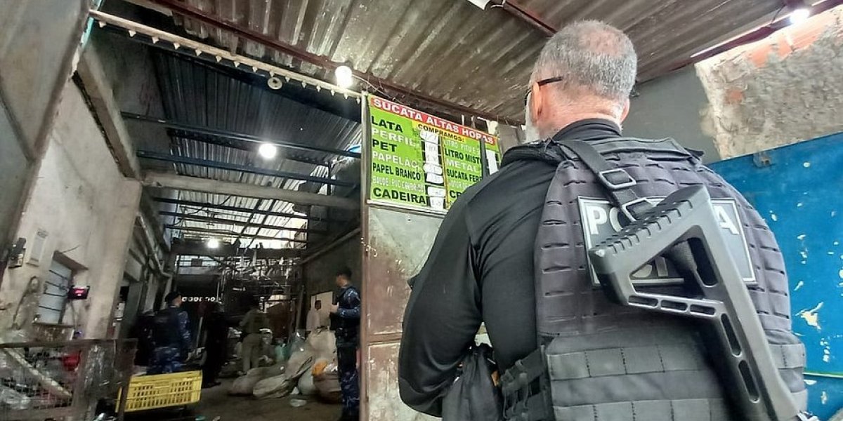 Polícia apreende meia tonelada de fios de cobre na Fazenda Grande do Retiro