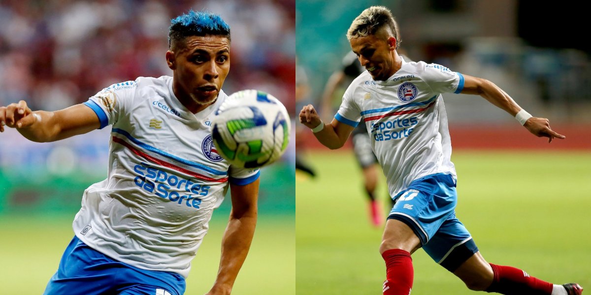 Lesionados, Biel e Jacaré desfalcam o Bahia na partida contra o Fortaleza