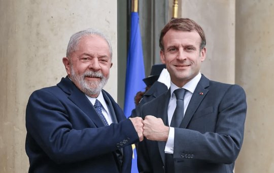 Lula irá a Paris para participar da Cúpula de Macron, presidente da França