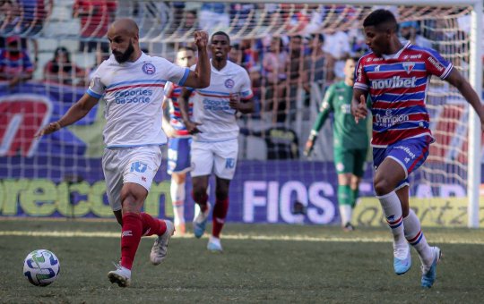 Bahia empata sem gols com o Fortaleza no Castelão