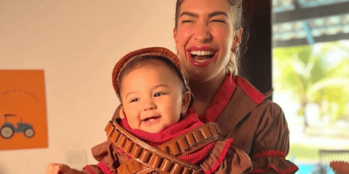 Filha de Lore Improta e Leo Santana dança 'Cria da Ivete' e viraliza nas redes