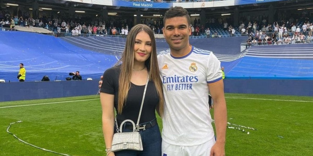 Mulher de Casemiro defende marido após exposed de suposta traição