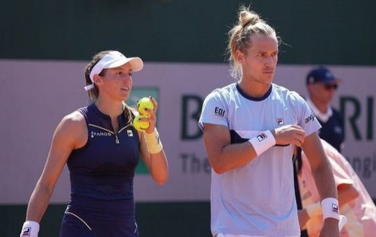 Luisa Stefani e Rafael Matos perdem e são eliminado nas quartas de Roland Garros