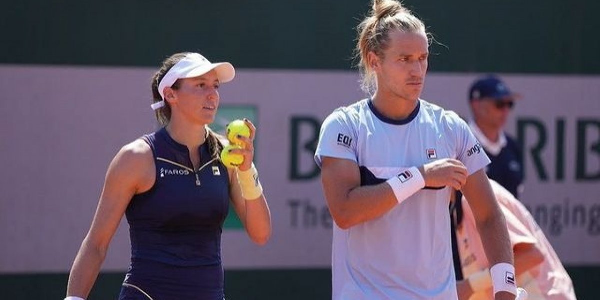 Luisa Stefani e Rafael Matos perdem e são eliminado nas quartas de Roland Garros