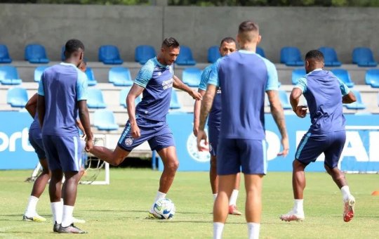 Bahia encerra treinamentos para receber o Cruzeiro pela Série A