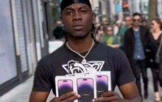 Homem faz experimento e o prêmio é um iPhone 14 Pro Max; entenda