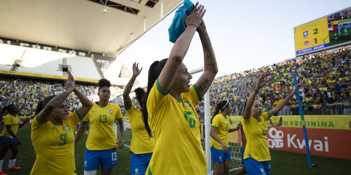 Brasil sobe 1 posição em último ranking da Fifa antes da Copa Feminina