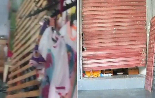 Bandidos invadem e roubam loja de roupas em Itapuã