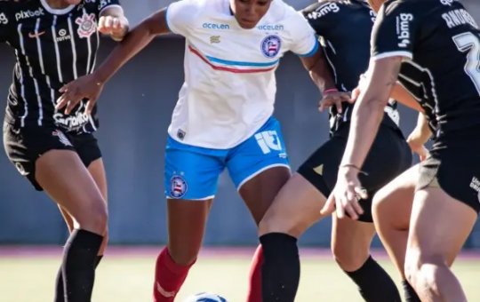 Bahia perde jogo para Corinthians e cai para Série A-2 do Brasileirão Feminino