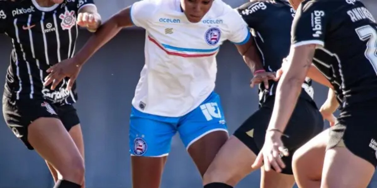 Bahia perde jogo para Corinthians e cai para Série A-2 do Brasileirão Feminino