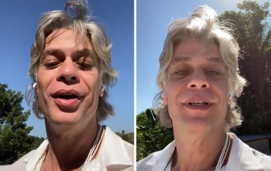 Fabio Assunção pede ajuda a seguidores para terminar trabalho da faculdade