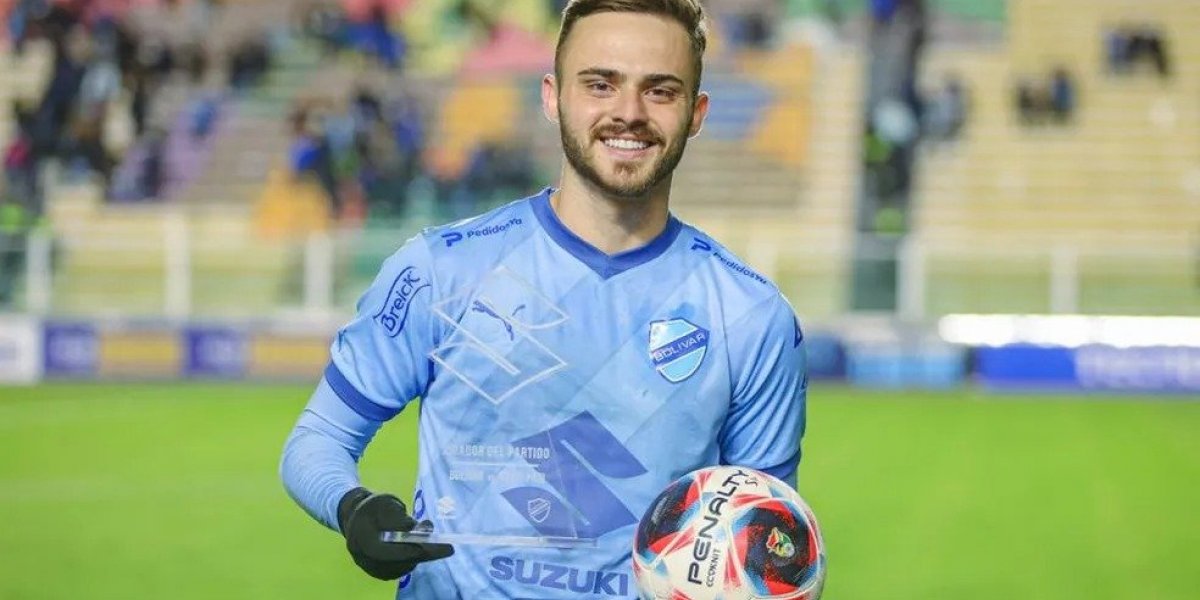 Vitória tem interesse na contratação do atacante Gabriel Poveda, do Bolívar
