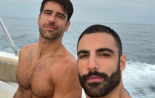 Marcos Pitombo engata namoro com diretor de marketing Iasser Hamer Kaddourah