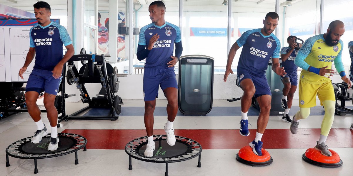 Com desfalques e Chavez liberado, Bahia segue preparação com foco no Palmeiras