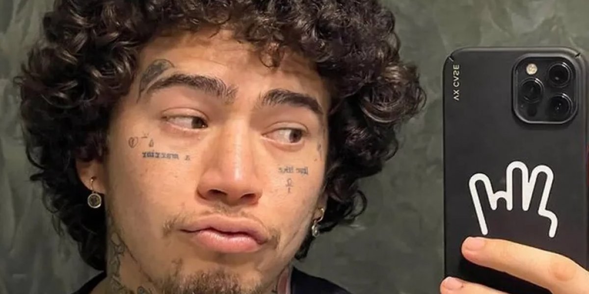 Whindersson Nunes relata 'reprovação' na Irlanda por tatuagens no rosto