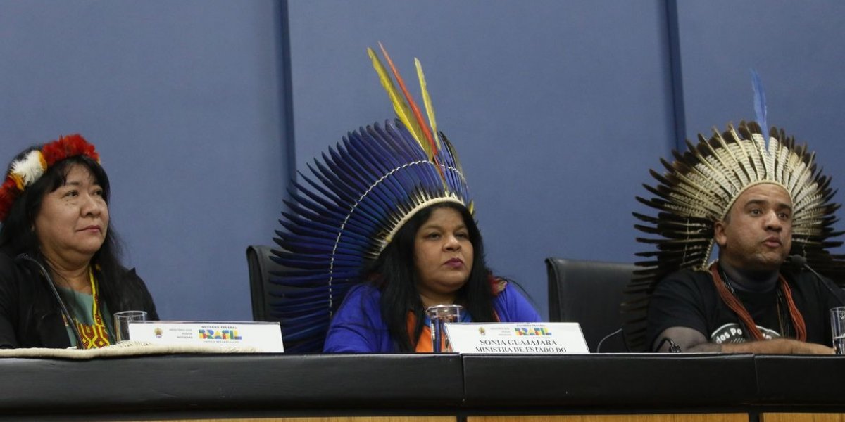 Ministra dos Povos Indígenas visita áreas de conflitos no extremo sul da Bahia