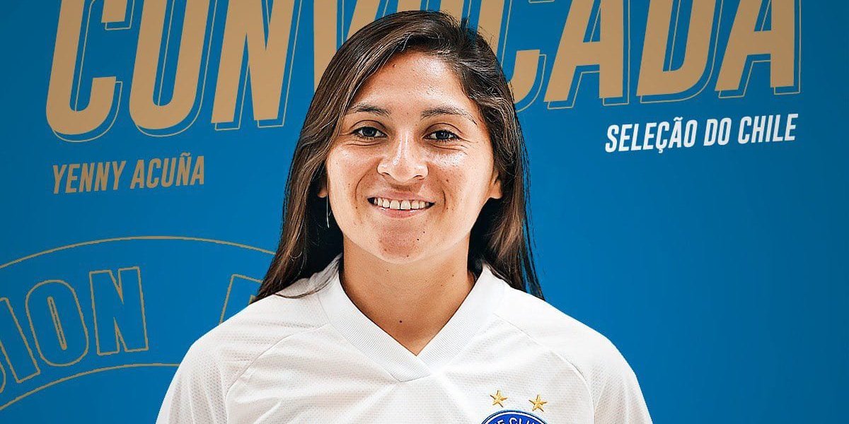 Atacante do Bahia, Yenny Acuña é convocada para a Seleção Chilena feminina