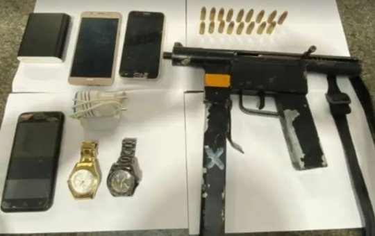 Adolescente é detido com submetralhadora em Mutuípe