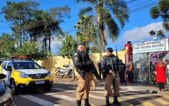 Polícia prende terceiro suspeito envolvido no ataque de escola no Paraná