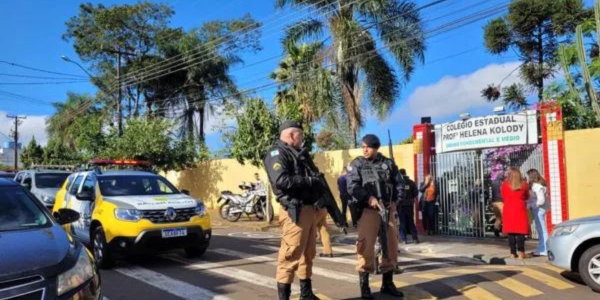 Polícia prende terceiro suspeito envolvido no ataque de escola no Paraná