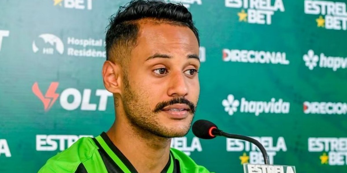 Vitória confirma apresentação do atacante Mateus Gonçalves para esta quinta