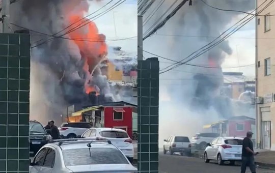 MPT apura incêndio em loja de fogos de artifício em Simões Filho