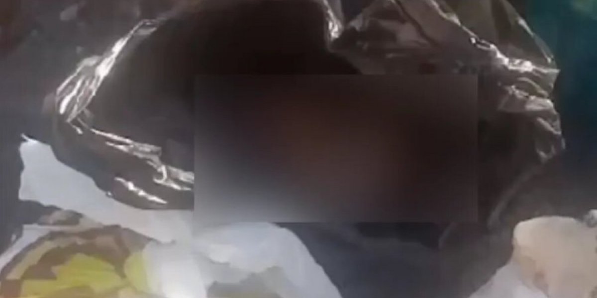 Feto é encontrado dentro de saco de lixo na cidade de Camaçari