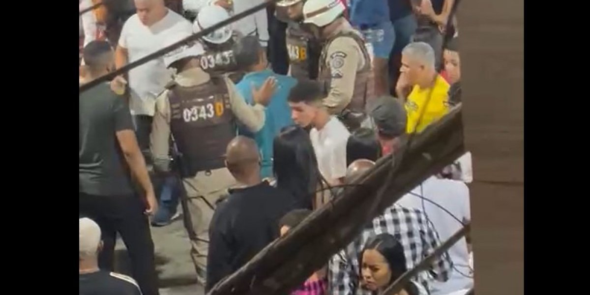 Policial militar da reserva é preso ao balear jovem durante festa na Bahia