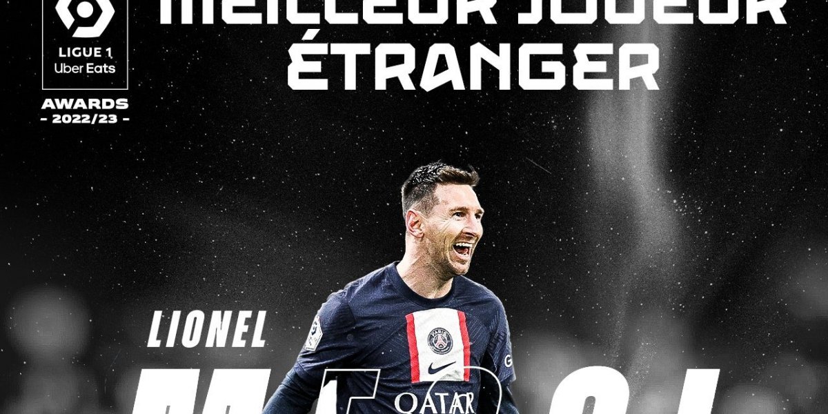 Fora do PSG, Messi é eleito o melhor jogador estrangeiro do Campeonato Francês