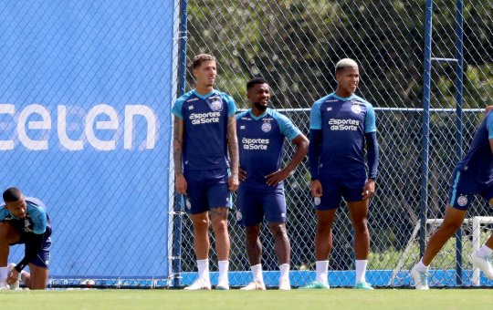 Bahia volta a treinar com foco no Grêmio; Ademir e Raul Gustavo participam