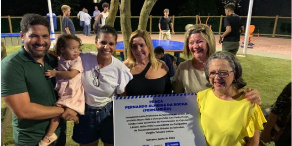 Prefeitura de Salvador põe nome de morador em praça de Vila Laura