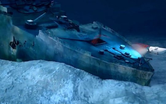 Destroços do submarino Titan são recuperados do fundo do mar