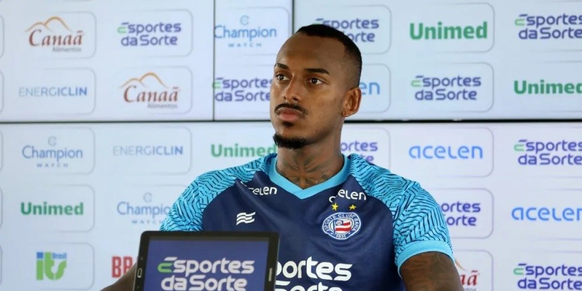 De volta aos treinos, Raul Gustavo se diz ansioso para voltar a campo pelo Bahia