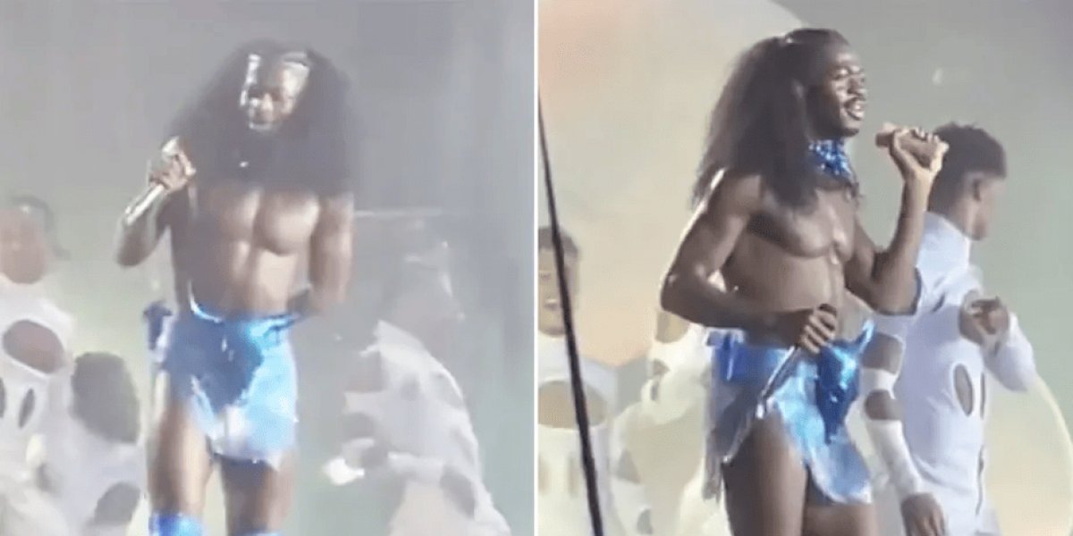 Rapper Lil Nas X é atingido por brinquedo sexual durante show na Suécia